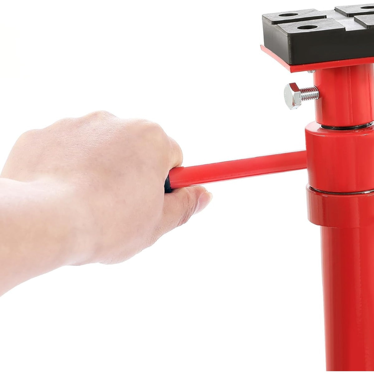 Adjustable Under Hoist Tripod Stand 2 Ton High Lift Jack Stand Reach Underhoist Support Stand 4000lbs Capacity Lift Stand for Car Lift High-Position Lift Range 47.4"-84.5"