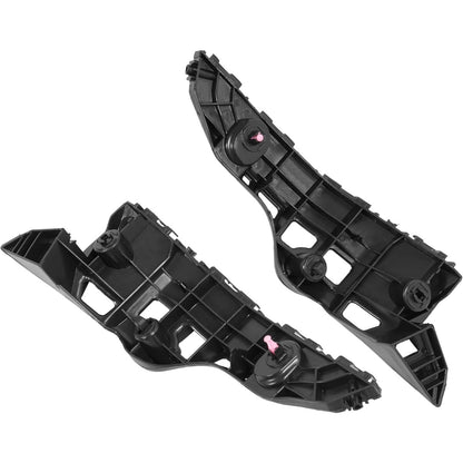 ALMULOO 2PCS Front Bumper Bracket Compatible with 2014-2019 Toyota Highlander Replacement for 525350E050 525360E030 TO1043133 TO1042133 POM Plastic Left & Right