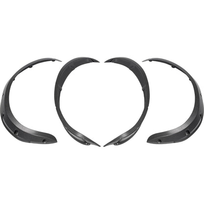 Golf Cart Fender Flares 4PCS Compatible with Evolution Forester 4 or 6 and Icon Advanced EV 1 ABS Black