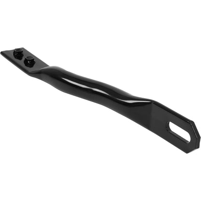 ALMULOO Front Bumper Bracket Compatible with 2015-2019 Chevrolet Silverado 2500 HD/3500 HD & GMC Sierra 2500 HD/3500 HD Replace 22774471 22774470 GM1043125 GM1042125 Steel Powder Coated Black