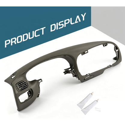 Dash Board Cover Compatible with 1997-2003 Ford F150 Expedition ABS Plastic Graphite Dash Pad Bezel