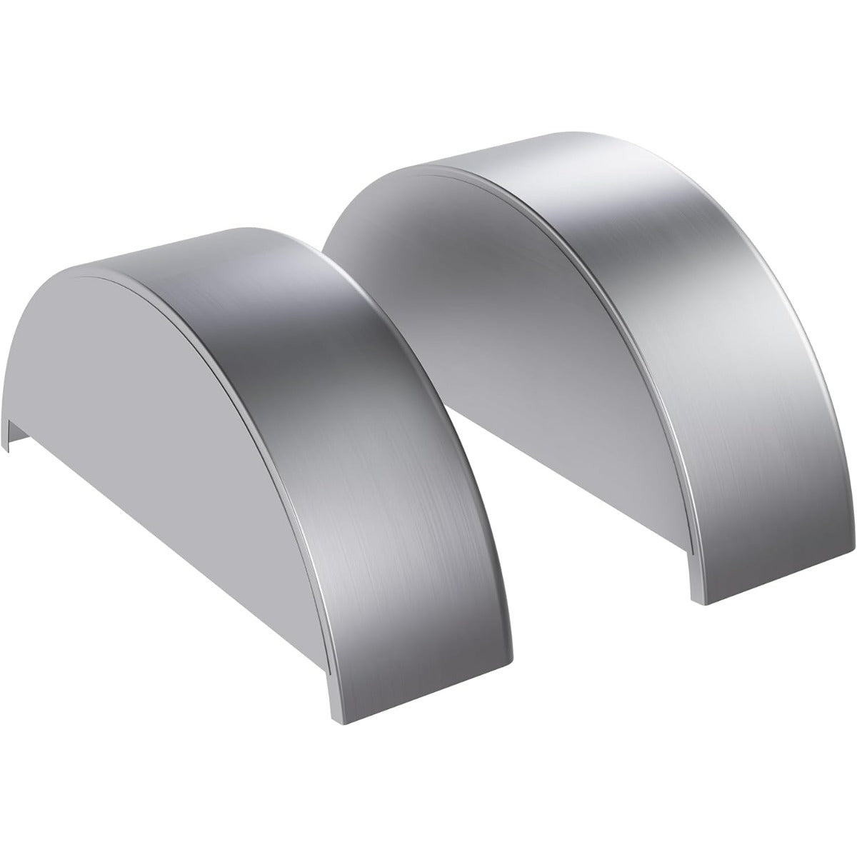 Round Trailer Fenders W/Fender Backs 32-1/8 Inchesx 9-1/8 Inches x 14-3/8 InchesFit 14 Inches-16 Inches Wheels Compatible with Car Hauler Cargo Utility Trailer Landscape Trailer 2 Pack LYAM-432