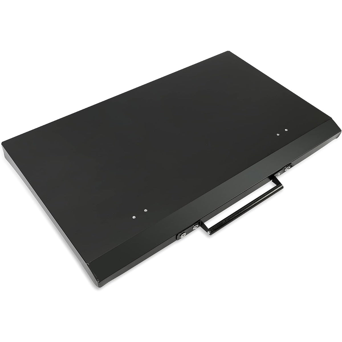 Griddle Hard Top Lid Black Grill Cover with Handle Outdoor Home BBQ Hood for 36" Front or Rear Grease Griddle 36 Inch