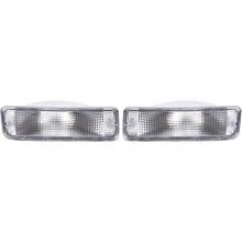 KUAFU Pair Turn Signal Light Compatible with 1989-1995 Toyota Pick-Up Truck 1990-1991 Toyota 4Runner SR5 (2 Wheel Drive Models) Driver and Passenger Side Clear Lens Replace 81510-89133 81520-89133