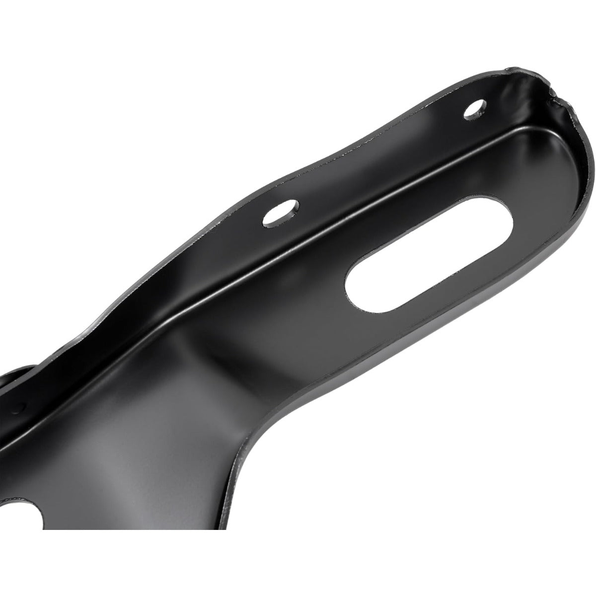 ALMULOO Left Driver Side Front Bumper Bracket Compatible with 1995-1997 Toyota Tacoma (submodel- DLX, SR5) TO1066115 52012AD010 Steel Electrophoresis Primed Black