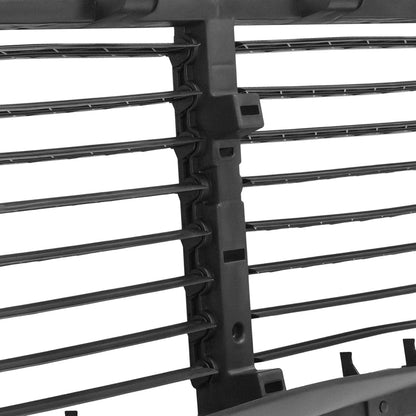 Active Radiator Shutter Assembly Compatible with 2019-2023 Chevrolet Silverado 1500 LTD Replacement for 84652494 GM1206103 Grille Shutter Plastic Black