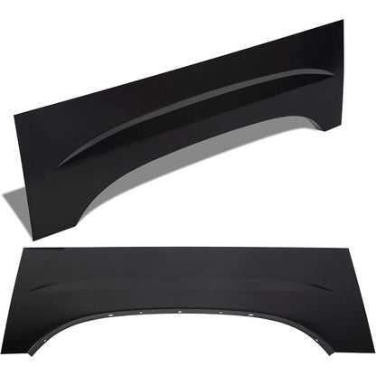 Wheel Arch Repair Panel Upper Rear Compatible with 1999-2006 Chevy Silverado GMC Sierra Pair