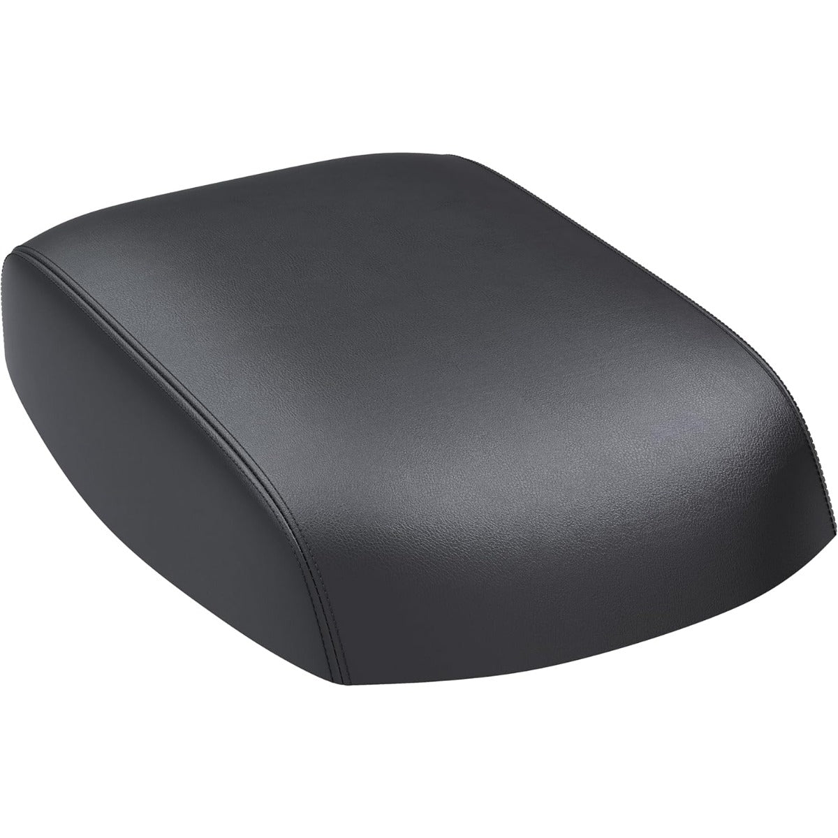 KUAFU Center Console Armrest Cover Compatible with 2009-2015 Honda Pilot Console Lid Cover Pad Replacement PVC Black