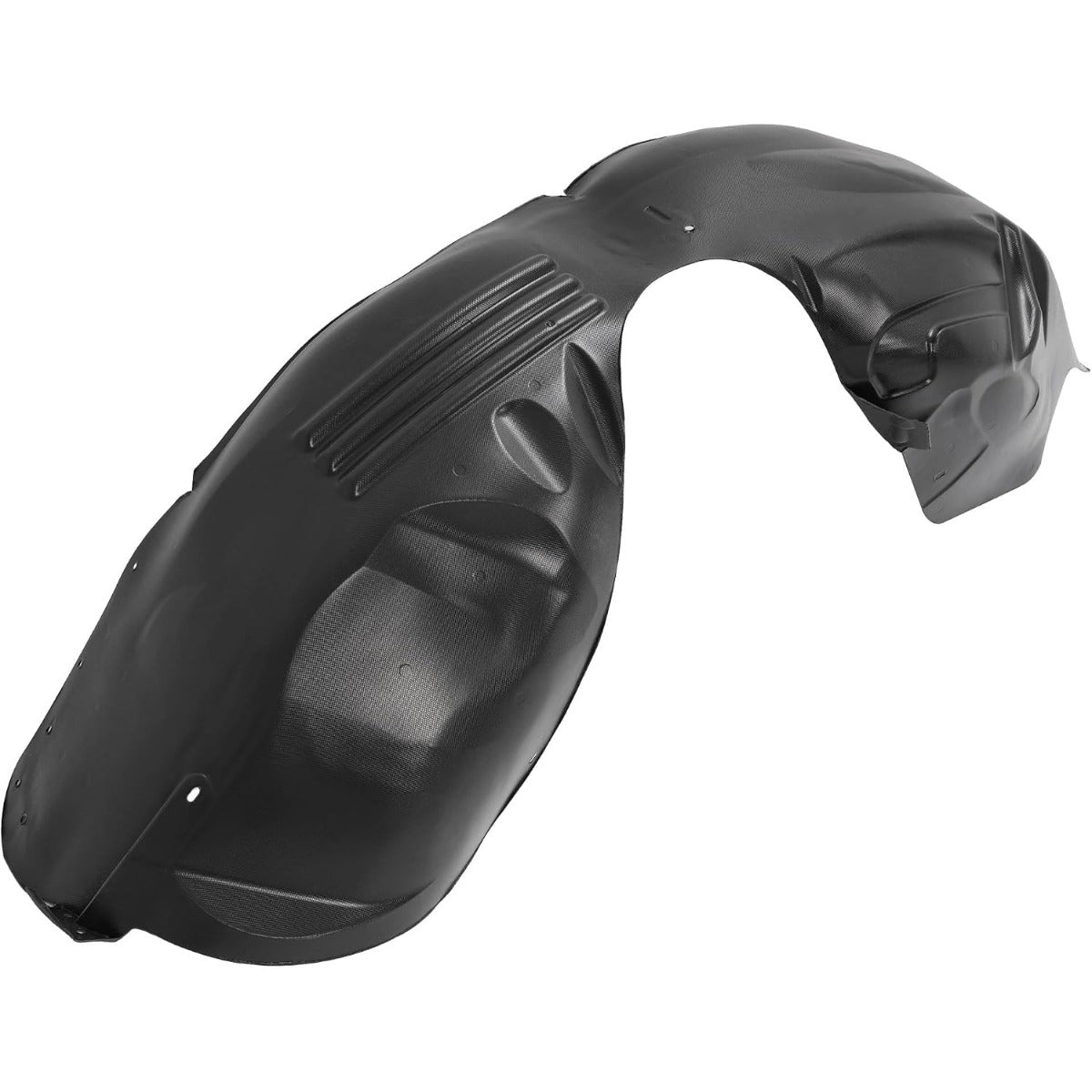 Front Left Inner Fender Liner Compatible with 2010-2019 Ford Police Interceptor/Special Service Police/Taurus Replacement for BG1Z16103AFO1248144 Plastic(PE) Unfinished Black Left Side