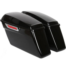 Hard Saddlebags Saddle Bags W/Latch Kit for 2014-UP Harley Davidson Touring Models Road King Street Glide Ultra Electra Glide FLT FLHT FLTRX FLHR