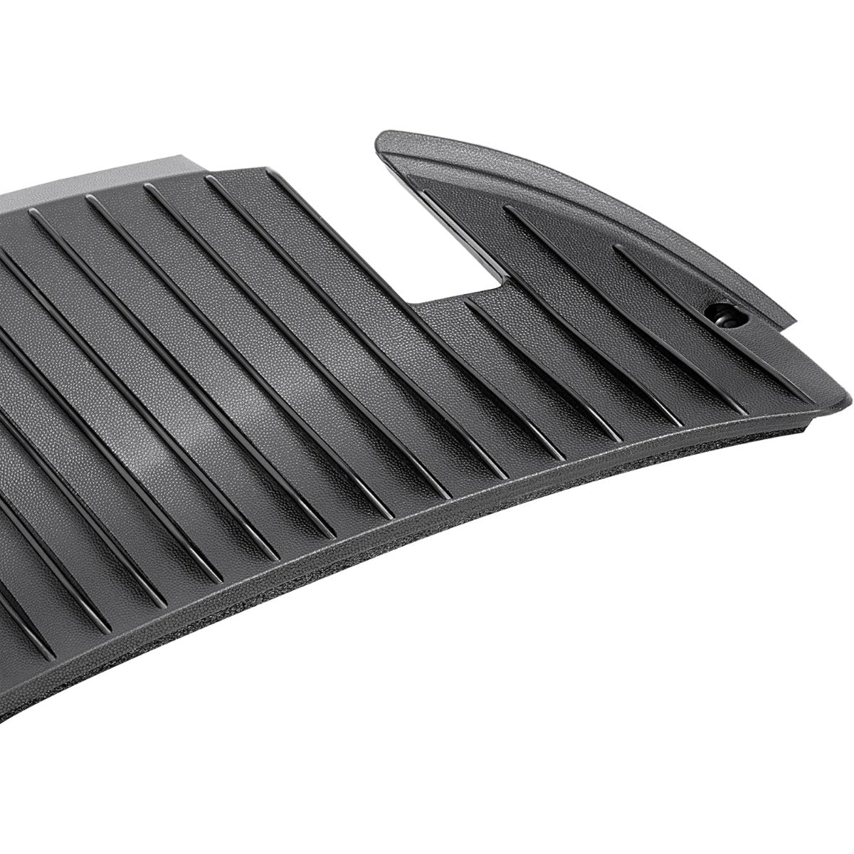 HECASA Front Windshield Wiper Cowl Panel Cover Compatible with 1992-2024 Ford E-Series E-150 E-250 E-350 Replacement for 8C2Z15022A68AA 8C2Z15022A69AA Window Wiper Cowl Panel Vent Grille Plastic Black