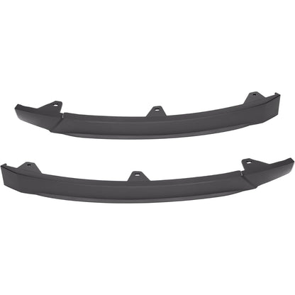 HECASA 2Pcs Front Bumper Valance Compatible with 2014-2020 Chevy Impala Lower Bumper Valance Air Dam Protector Replacement for GM1092237 GM1092238 Black Driver & Passenger Side