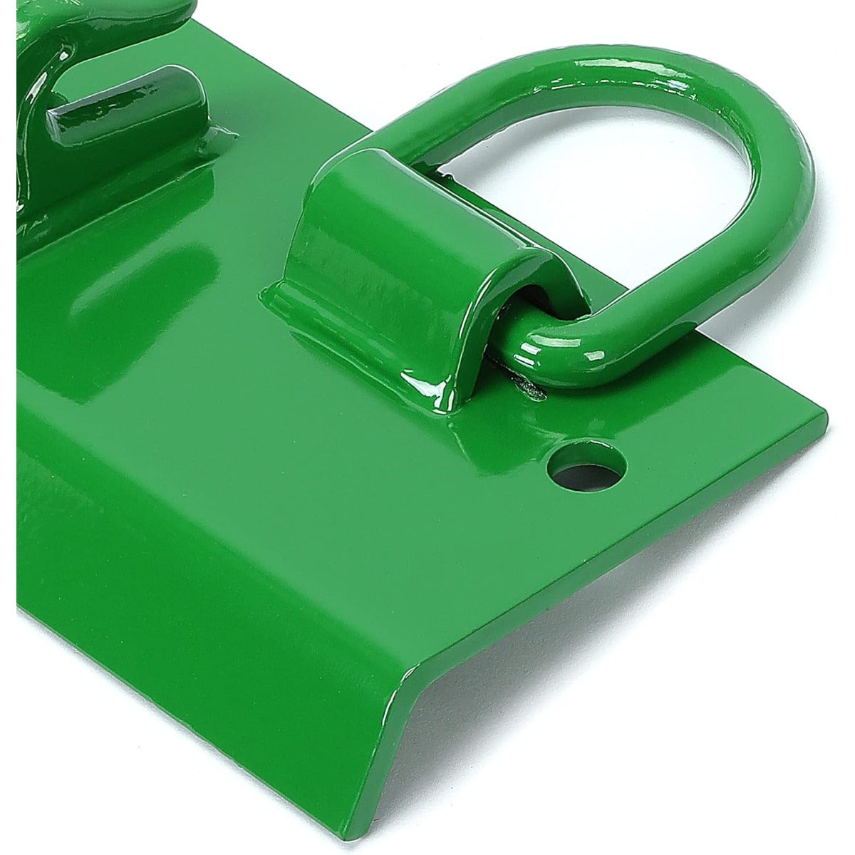 Grab Hooks Tractor Bucket Hook Compatible with John Deere 1025R 2032R 3320 2520 Tractor Bucket Hooks Bolt on D Rings Green