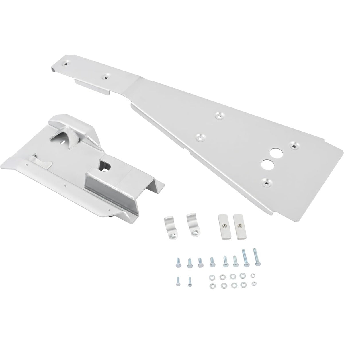 ATV Full Chassis Glide & Swing Arm Skid Plate Compatible with 2004-2014 Honda TRX450R TRX450ER Full Chassis Glide Guard Combo