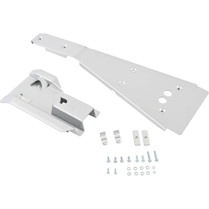ATV Full Chassis Glide & Swing Arm Skid Plate Compatible with 2004-2014 Honda TRX450R TRX450ER Full Chassis Glide Guard Combo