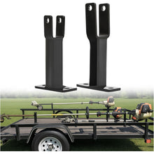 Lockable Weed Eater, Edger or String Trimmer Racks Holder Hold Compatible with Weeder Edger Single Tier Mount On Pickup Open Trailer Pair