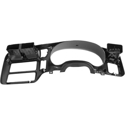 Dash Radio Trim Bezel Cover Compatible with 1998-2004 Chevy Chevrolet S10 Blazer GMC Jimmy Dashboard Radio Panel Only Fit Single Din