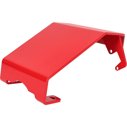 Differential Chassis Skid Plate Compatible with 2007-2018 Jeep Wrangler with Dana 44 Front Axle Replacement for RS6212 Powder Coated Red Heavy Duty Steel