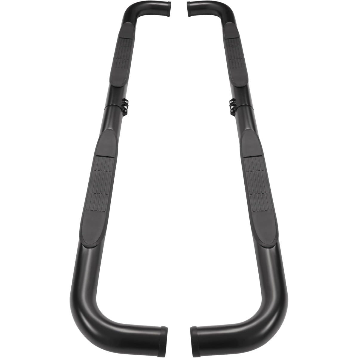 Running Board Side Step Compatible with 1988-1998 Chevy Chevrolet/GMC C/K 2 Door Extended CAB (Include Z71) Step Nerf Bar Steel+Plastic Powder Coated Black