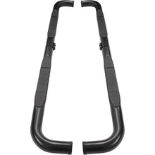 Running Board Side Step Compatible with 1988-1998 Chevy Chevrolet/GMC C/K 2 Door Extended CAB (Include Z71) Step Nerf Bar Steel+Plastic Powder Coated Black