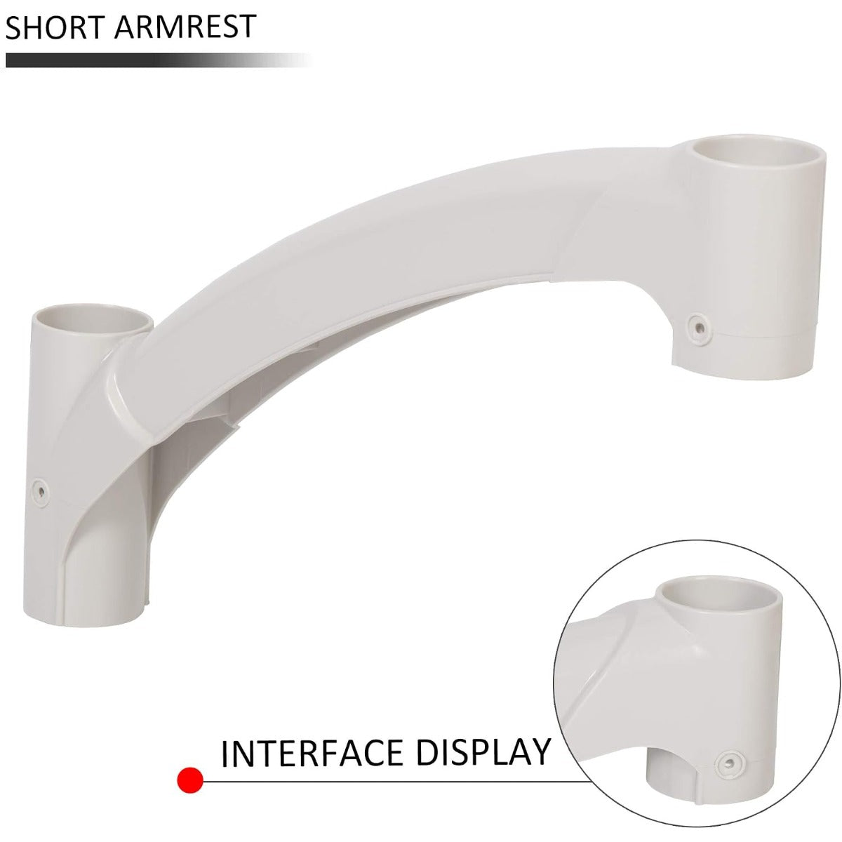 Short Handrail for Above Ground Swimming Pool Step