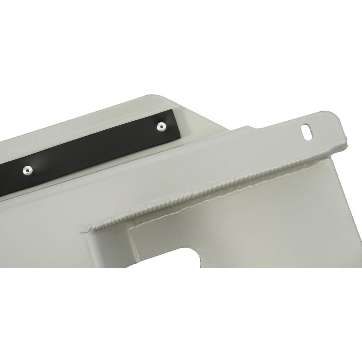 Full Chassis Skid Plate & Swing Arm Guard Compatible with 2001-2005 Yamaha Raptor 660/660R – Aluminum Underbody Protection, Silver Finish