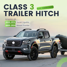 HECASA Class 3 Trailer Hitch Compatible with 2005-2024 Suzuki Equator