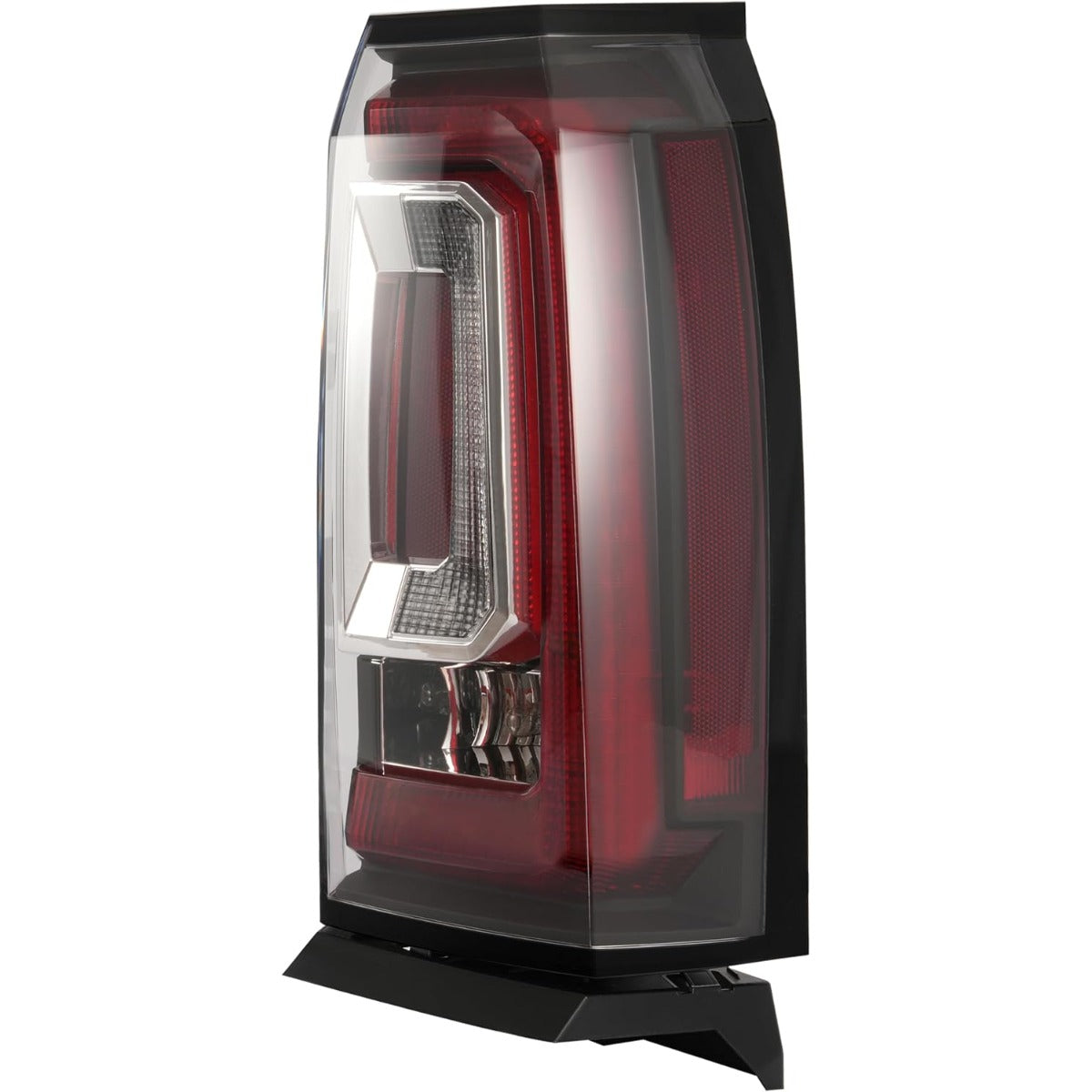ALMULOO Right LED Tail Light w/Bulb Compatible with 2015-2020 GMC Yukon/Yukon XL Replacement for 84536243 GM2801268 Rear Brake Reverse Turn Signal Lamp LED DRL Clear Lens - Passenger Side