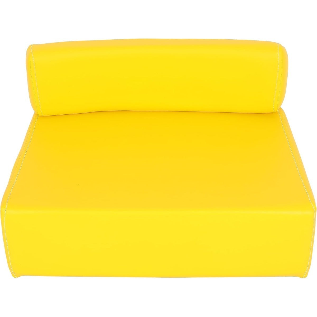 Seat Bottom Cushion Compatible with John Deere A B D G R 50 60 70 80 730 520 530 620 630 720 820 830 Tractor Replacement for JD12W R0173 Plastic Yellow