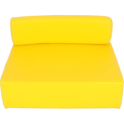 Seat Bottom Cushion Compatible with John Deere A B D G R 50 60 70 80 730 520 530 620 630 720 820 830 Tractor Replacement for JD12W R0173 Plastic Yellow