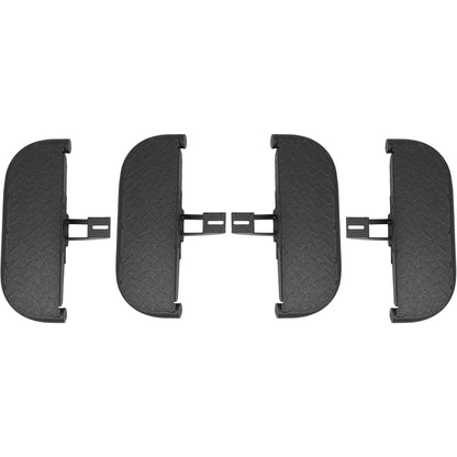 ALMULOO Step Compatible with 2007-2018 Jeep Wrangler JK Unlimited JKU