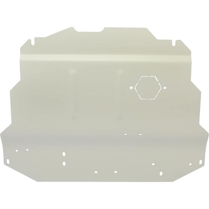 Aluminum Skid Plate Belly Pan Compatible with 1998-2010 Volkswagen VW Jetta Golf Beetle MK4