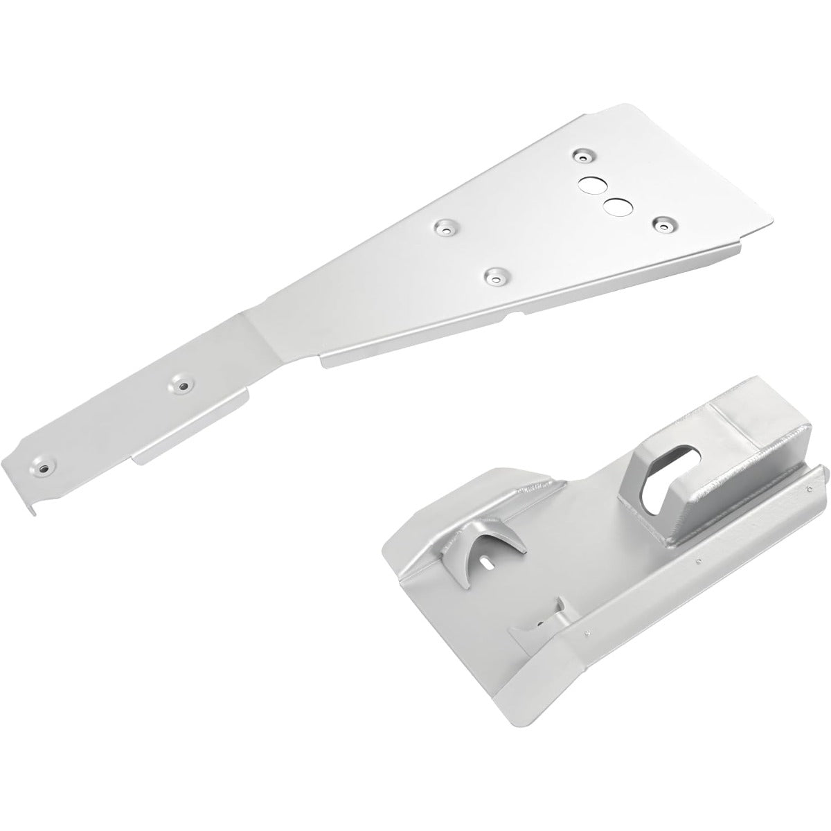 ATV Full Chassis Glide & Swing Arm Skid Plate Compatible with 2004-2014 Honda TRX450R TRX450ER Full Chassis Glide Guard Combo