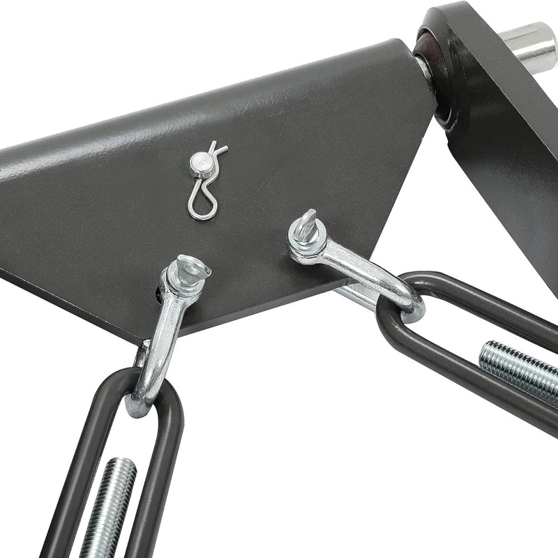 HECASA 3 Point Hitch Kit Compatible with Kubota B-Series Sub-Compact Tractor Steel Powder Coated Three Point Hitch Tractor Stabilizer, NN2151