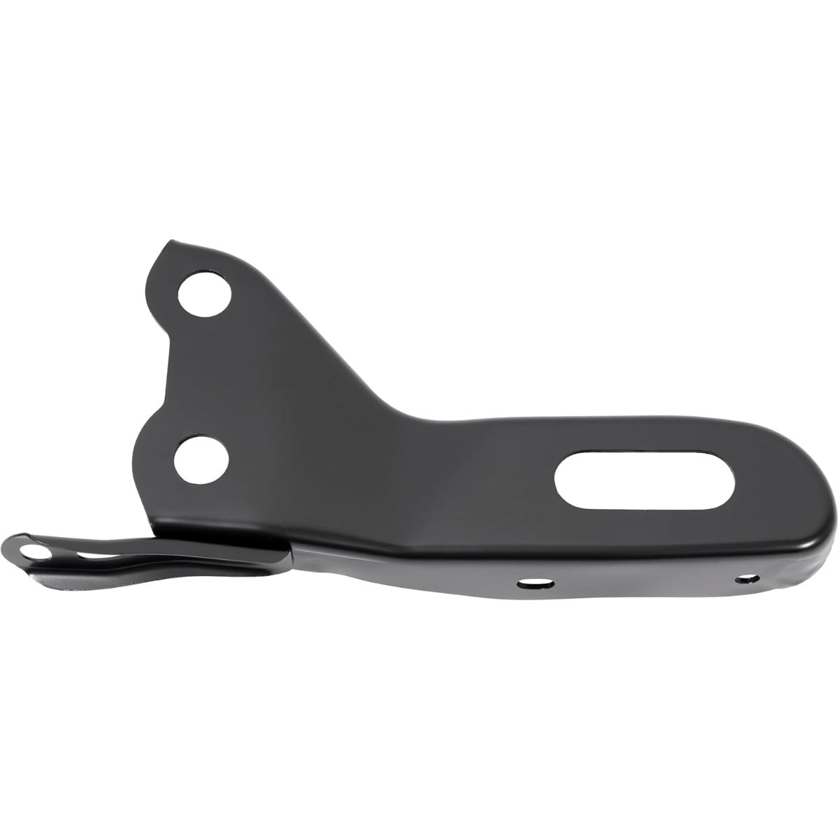ALMULOO Right Passenger Side Front Bumper Bracket Compatible with 1995-1997 Toyota Tacoma (submodel- DLX, SR5) TO1067115 52011AD010 Steel Electrophoresis Primed Black