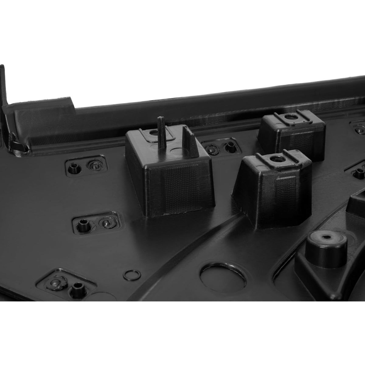 ALMULOO Plastic(PP) Driver Side Front Bumper End Cap Compatible with 2022 Nissan Frontier, 2023-2024 Nissan Frontier (submodel: S, SV) Painted Matte Black Reolace 620199BU0C NI1016100