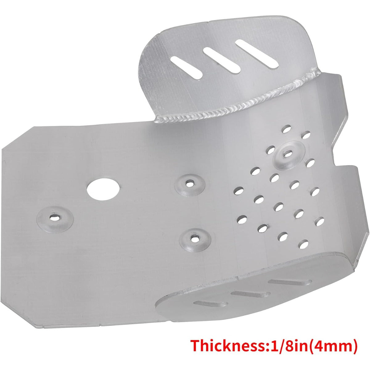 Skid Plate Engine Cover Guard Protector Compatible with 2000-2020 Suzuki DRZ400 DRZ400E DRZ400S, 2003 Kawasaki KLX400 Dual Sport Flatland Racing - Aluminum