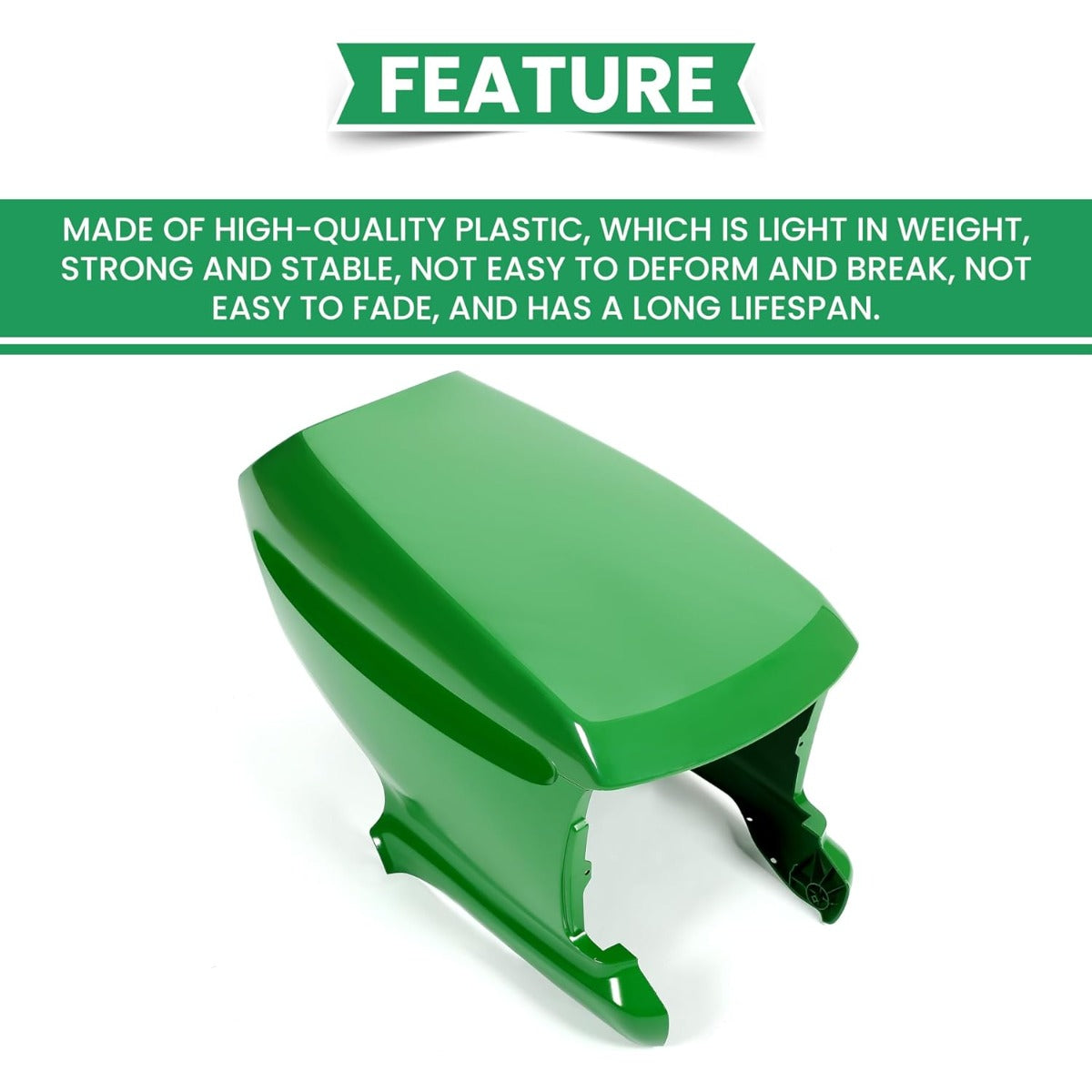 Upper & Lower Hood Assembly Compatible with John Deere LT133 LT150 LT155 LT160 LT166 LT170 LT180 LT190 LTR155 LTR166 LTR180 Replacement for AM131759 AM132530