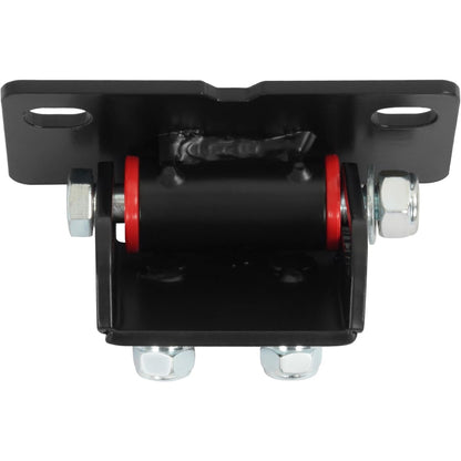 Transmission Bracket Compatible with Most GM RWD Vehicles and transmissions (Manual or Automatic), and Transmission crossmembers that Accept a Dual Stud Pattern with a 1-1/2″ Center spacing