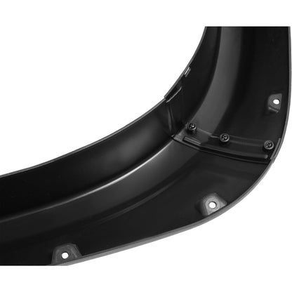 4Pcs Fender Flares Set Compatible with 2002-2009 Dodge Ram 1500 2500 3500 (Not Fit 06-09 8ft Bed Models) with Fleetside 76.3 inch Bed Pocket Riveted Front & Rear Wheel Arch Cover Protector