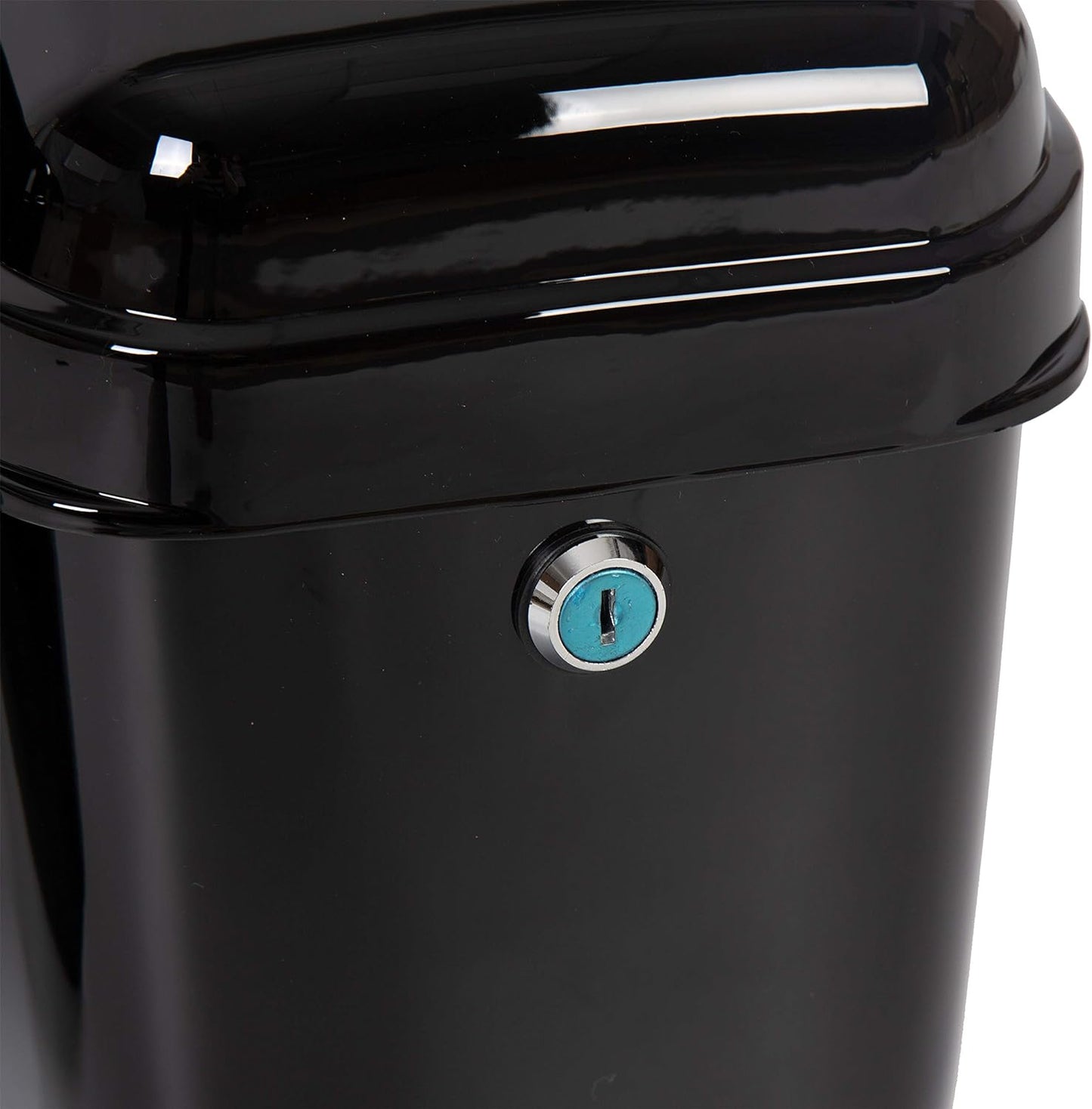 Hard Motorcycle Saddle Bags Saddlebags w/Mounting Kit Compatible with Harley Davidson Honda Shadow Kawasaki Vulcan VN Black Hard Trunk Saddlebags GA-B