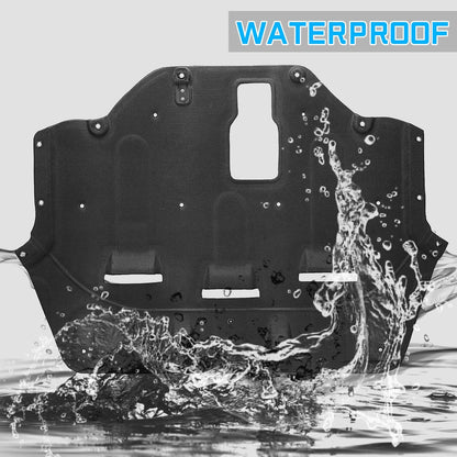 Engine Splash Shield Compatible with 2015-2017 Hyundai Sonata Front Lower Engine Cover Flocking Process Replacement for 29130C1000 29130C2100 HY1228188 LYAP-130S