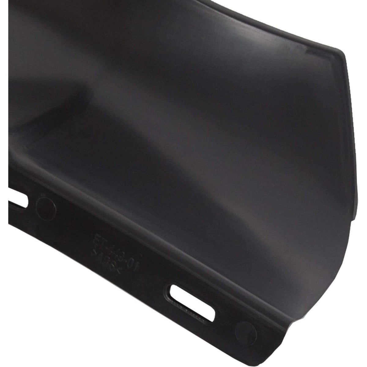 ECOTRIC Rear Bumper Quarter Panel Fillers Kit Compatible with 1986-1990 Chevy Caprice/Impala ABS plastic Black