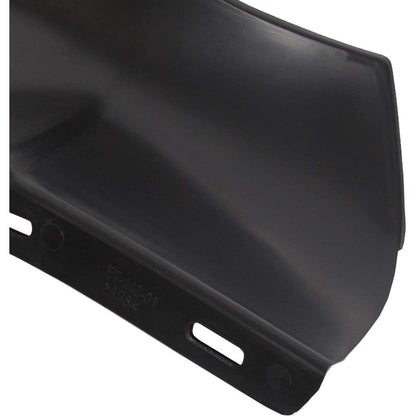ECOTRIC Rear Bumper Quarter Panel Fillers Kit Compatible with 1986-1990 Chevy Caprice/Impala ABS plastic Black