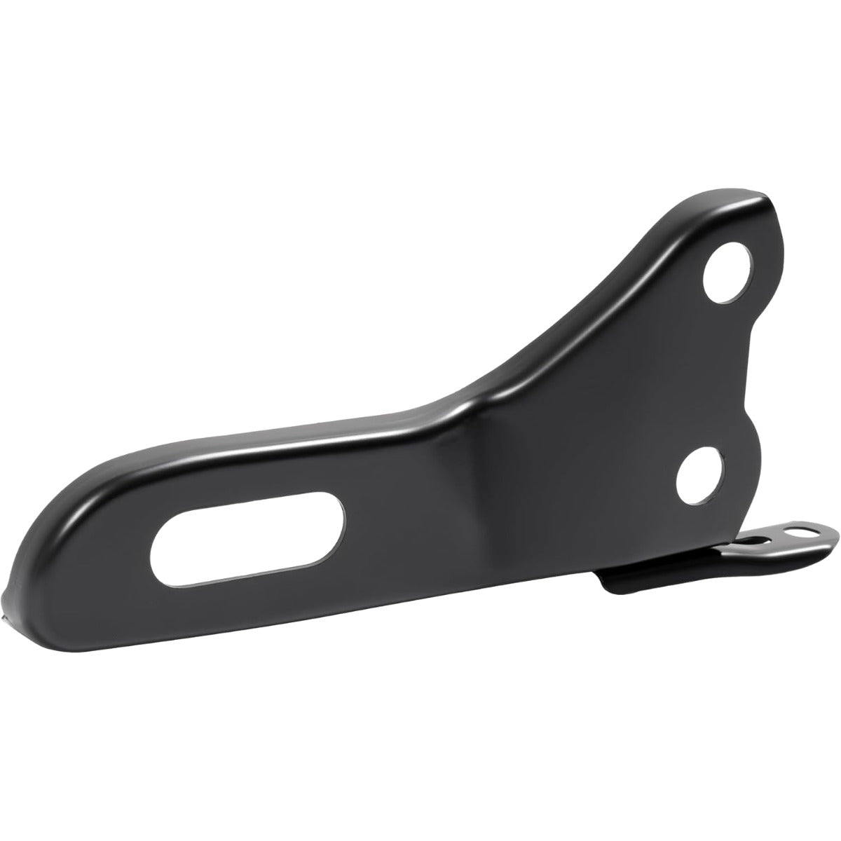 ALMULOO Left Driver Side Front Bumper Bracket Compatible with 1995-1997 Toyota Tacoma (submodel- DLX, SR5) TO1066115 52012AD010 Steel Electrophoresis Primed Black