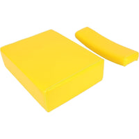 Load image into Gallery viewer, HECASA Seat Bottom Cushion Compatible with John Deere A B D G R 50 60 70 80 730 520 530 620 630 720 820 830 Tractor Replacement for JD12W R0173 Plastic Yellow
