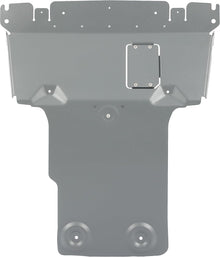 Skid Plate Compatible with 2014-2021 Toyota Tundra 4.6L 5.7L 2020-2022 Toyota Sequoia 5.7L Replacement for PTR60-34190 Front Lower Engine Undercover Guard Protection Aluminum Gray LYAM-617