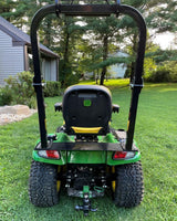 Load image into Gallery viewer, Tractor Folding ROPs Roll Bar Compatible with John Deere 2210 2305 Tractors Zero Turn Mower 27inches ROPS Bars LYJD-026
