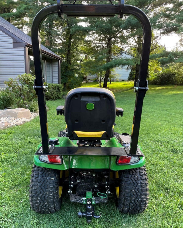 Tractor Folding ROPs Roll Bar Compatible with John Deere 2210 2305 Tractors Zero Turn Mower 27inches ROPS Bars LYJD-026