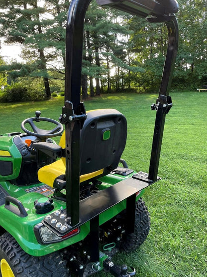 Tractor Folding ROPs Roll Bar Compatible with John Deere 2210 2305 Tractors Zero Turn Mower 27inches ROPS Bars LYJD-026